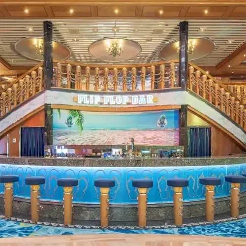 Flip Flop Bar aboard the Margaritaville at Sea Beachcomber