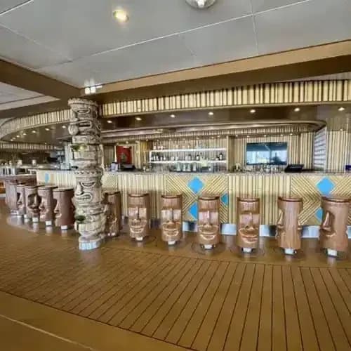 Tiki Bar aboard the Margaritaville at Sea Beachcomber